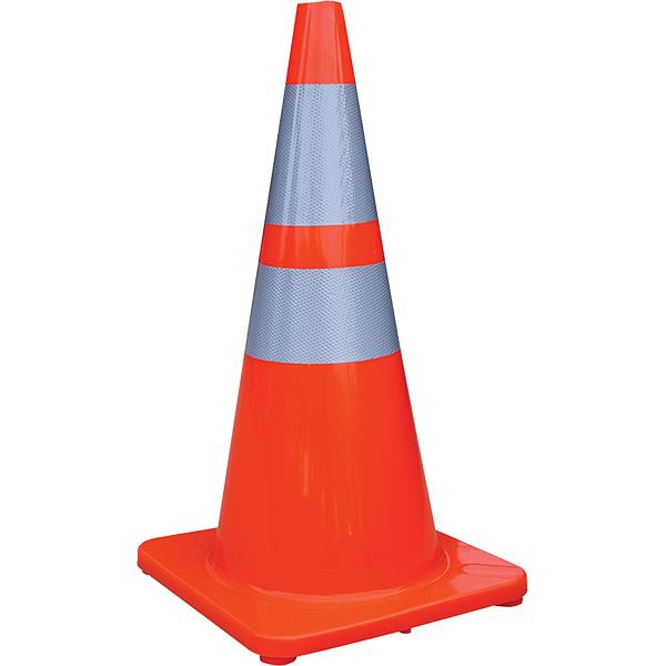 TruForce™ Traffic Cone w/ 4" & 6" Reflective Collars