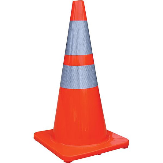 TruForce™ Traffic Cone w/ 4" & 6" Reflective Collars