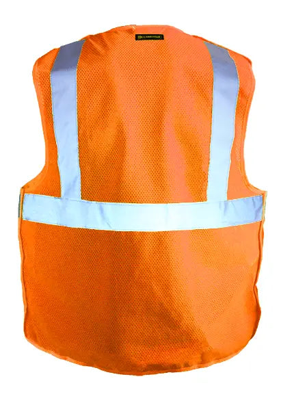 High Visibility Premium Mesh 5-pt. Break-Away Vests