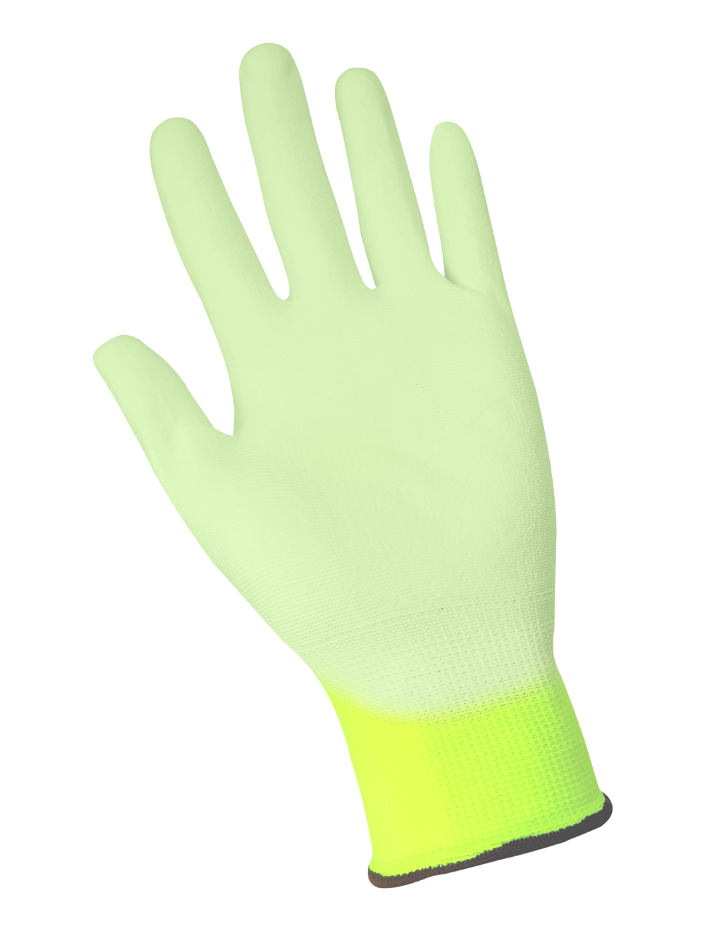 PUG™ High-Visibility Polyurethane Coated Nylon Gloves with Cut, Abrasion, and Puncture Resistance - PUG-11